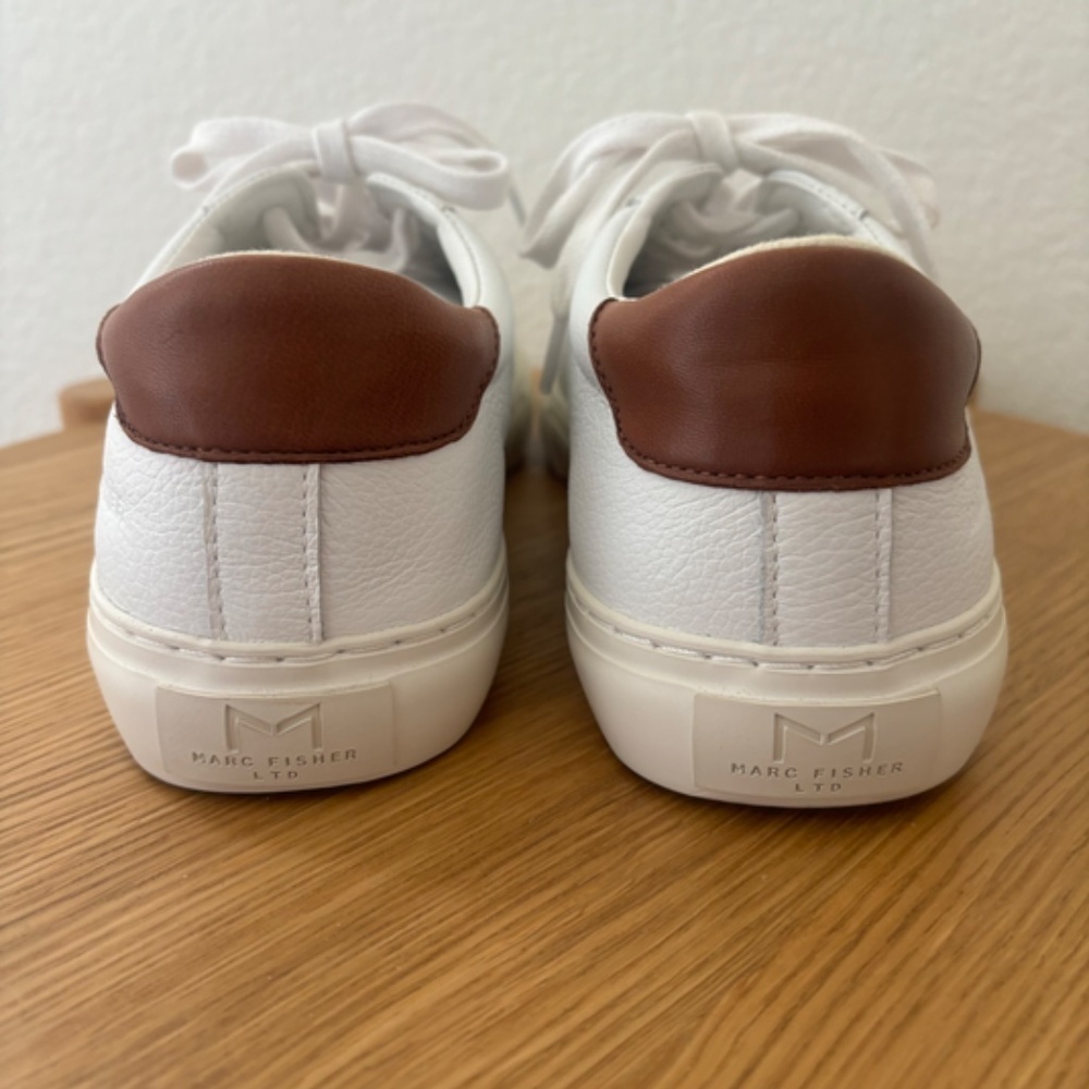 Marc Fisher‎ LTD Maiden low top men's leather sneaker Size 10 - Picture 4 of 10